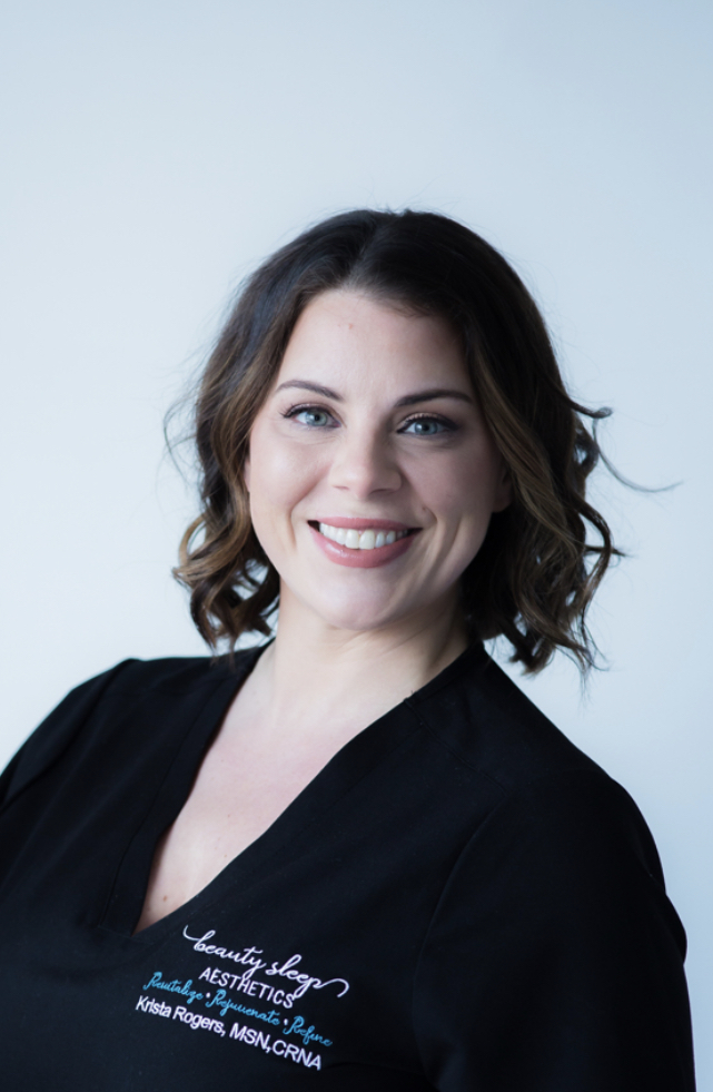 Krista Rogers, MSN, CRNA, founder of Beauty Sleep Aesthetics